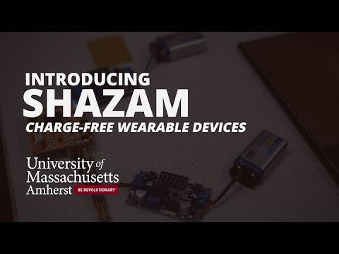 Introducing Shazam, charge-free wearable devices