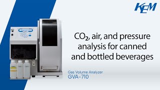 The GVA-710: A CO₂, air, & pressure analyzer for canned & bottled beverages! screenshot 1