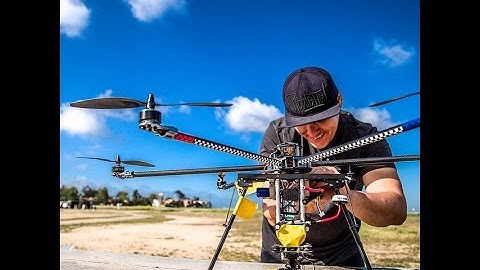 VFL  Custom Dual Operator Multirotor     FLying With My Brother Tod