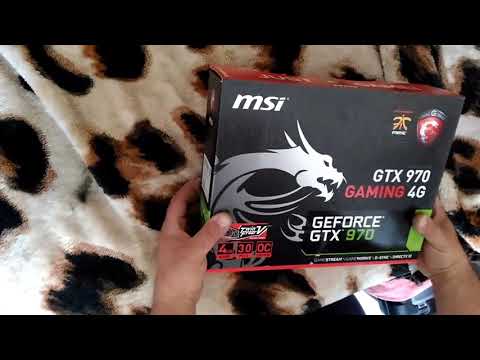 ვიდეო დაფა  MSI GeForce GTX 970 gaming 4GO