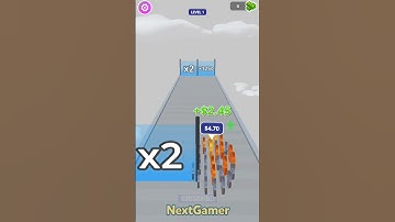 Money Rush 💰💸Mobile Gameplay By NextGamer (Android,iOS) Level 1