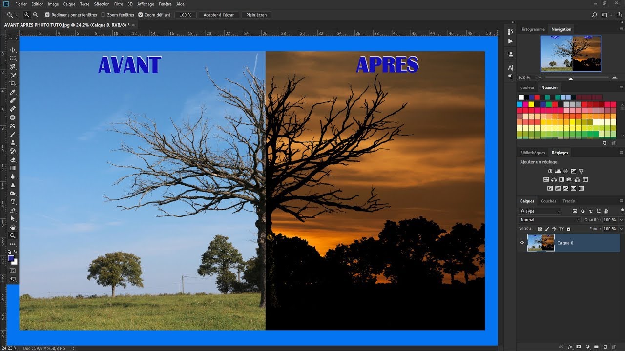 Tuto Photoshop Cc 2017 Effet Coucher De Soleil