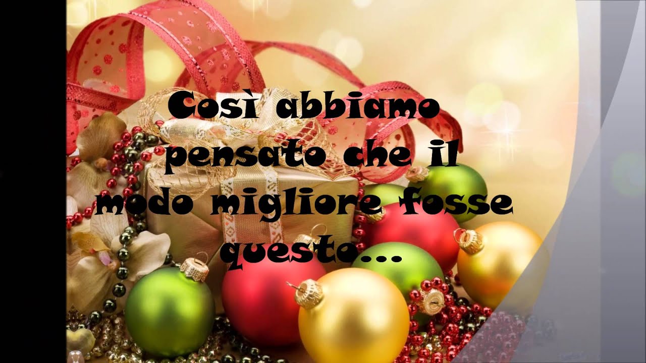 Tanti auguri di Buon Natale! - YouTube