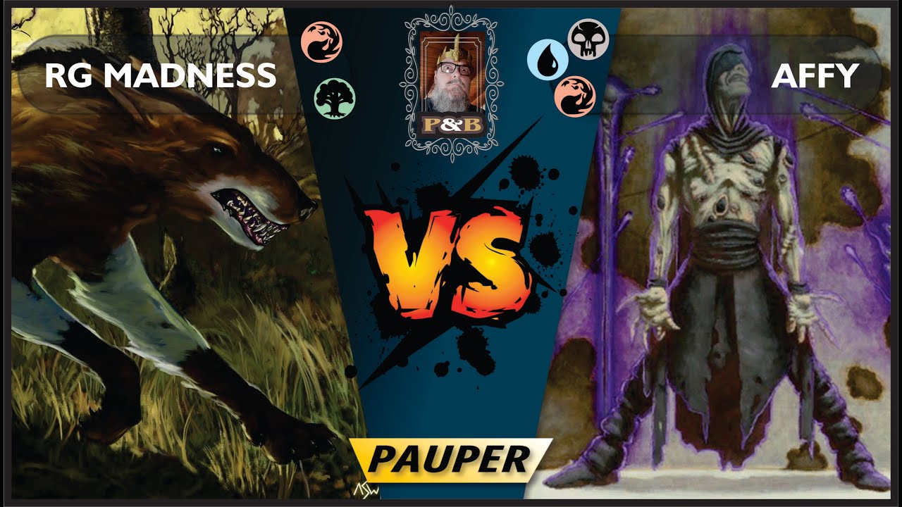Pauper Match RG Madness POV Vs Affinity IRL LGS YouTube