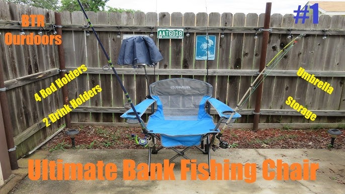 How To Turn A Lawn Chair Into A Fishing Chair 