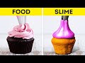 Food Vs. Slime || Satisfying Video