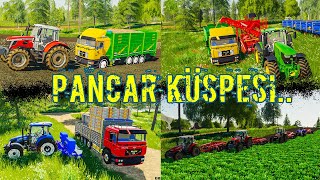 PANCAR KÜSPESİ YAPIYORUZ! IBATAN PANCAR KAMYONUYLA MÜCADELE| |FS 19| |MF 6s| |NEW HOLLAND 5050|