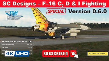 SC Designs – F–16 C, D & I Fighting Falcon v0.6.0 - MSFS 2020