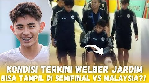 Hanya Luka Ringan..! Welber Jardim siap Tampil di Semifinal Aff U19 2024 VS Malaysia U19