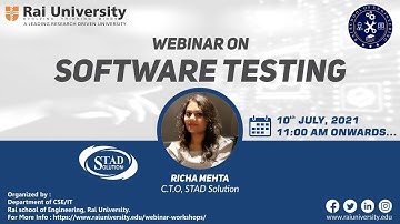 Webinar on Software Testing