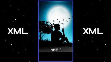 Jontronay Tomay Vebe Kedechi Ami 😭 | Bangla Sad Song New Xml Video 💔 #xml#alightmotior