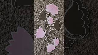 Pichawaii Lotus Cutouts For Backdrop | Gruhapravesham Decor | House Warming Decor shorts viral