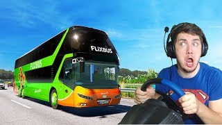 FERNBUS SIMULAOR - РАБОТАЮ ВОДИТЕЛЕМ АВТОБУСА FERNBUS SIMULAOR + РУЛЬ