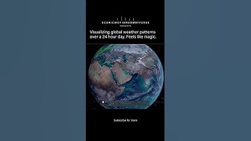 AI Time Machine Reveals Earth’s Weather 🌎 | 24 Hours in Seconds!