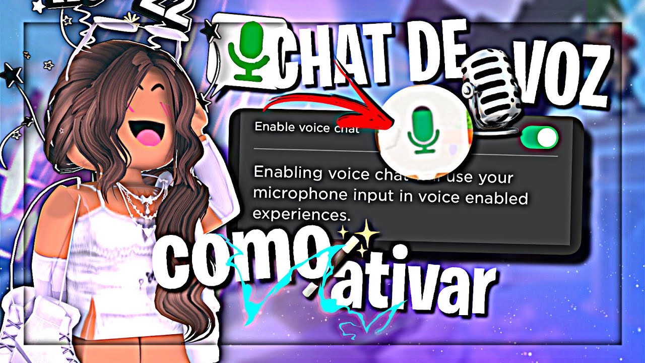 Desapego Games - Roblox > ativaçao de voice chat caso voce nao consiga  ativar