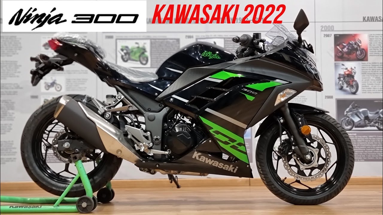 2022 Kawasaki Ninja 300 launched complies with BS6 emission norms