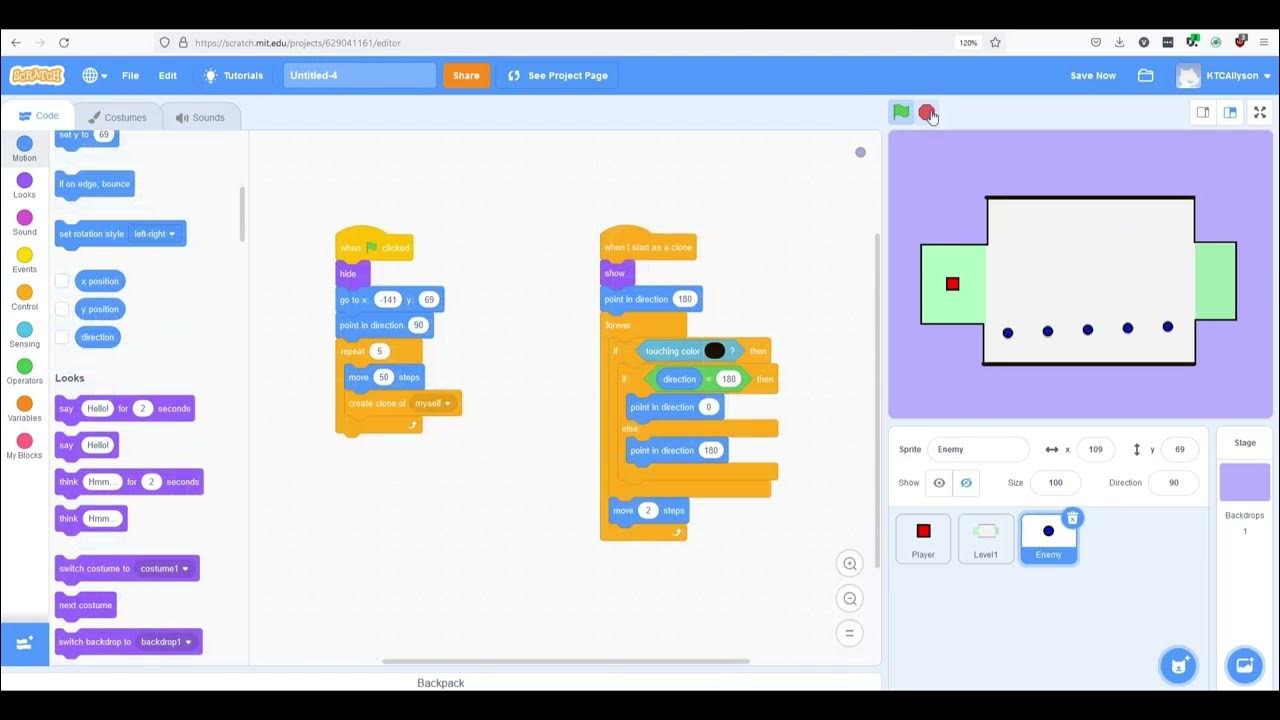 Recreate the World's hardest game with Scratch 