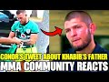 Conor McGregor shares message about Khabib's father, after he called him Evil, MMA Community react