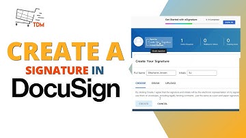 How to Create a Signature on DocuSign