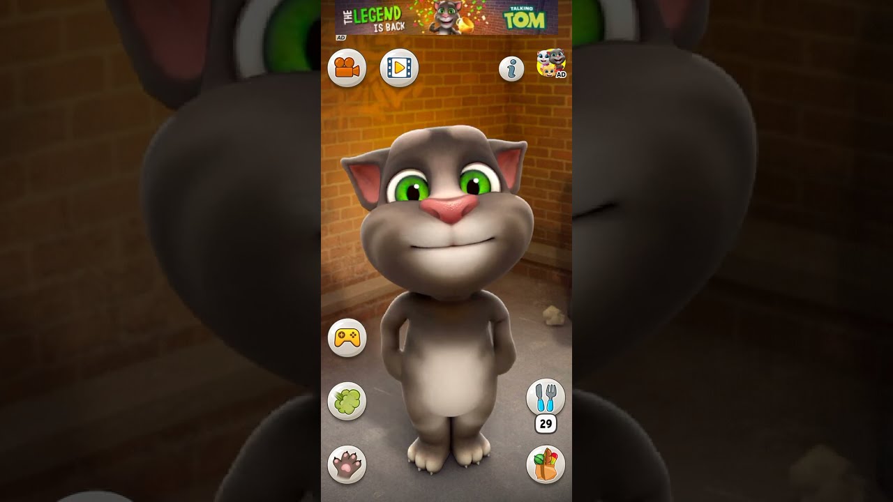 Talking Tom Cat Part 13695 Shorts