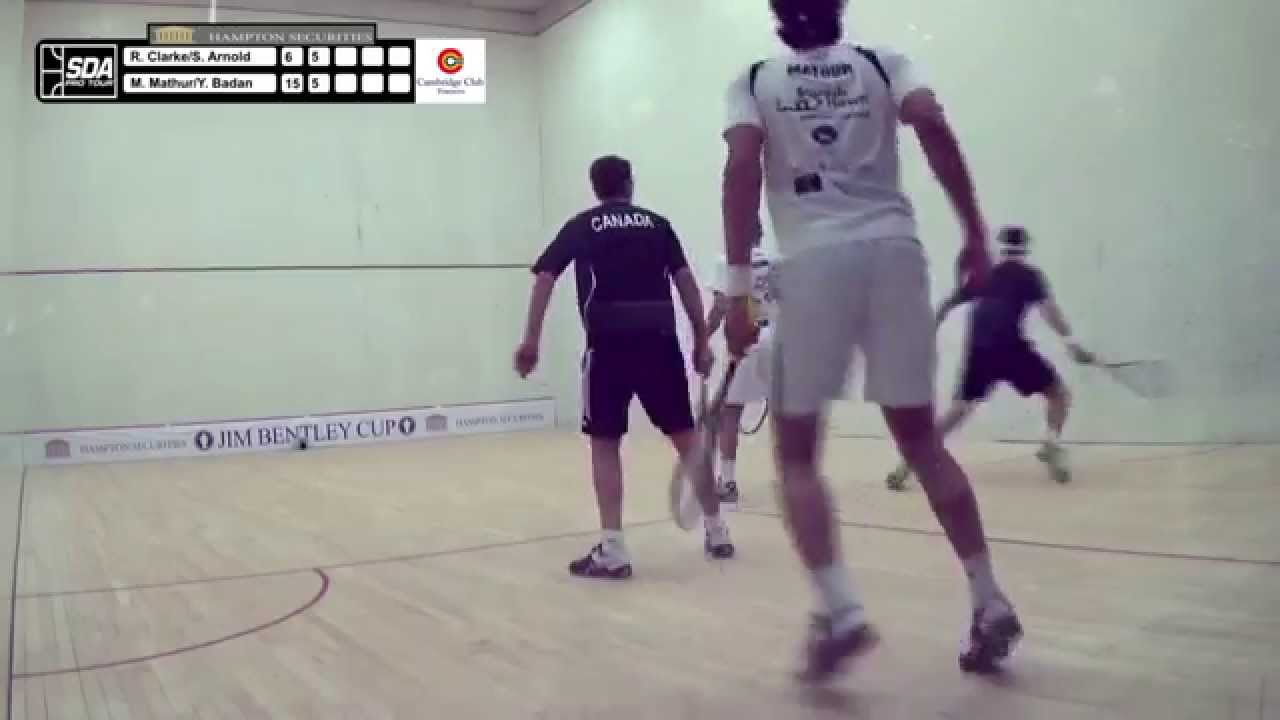 2014 Jim Bentley Cup - Mathur/Badan vs. Clarke/Arnold
