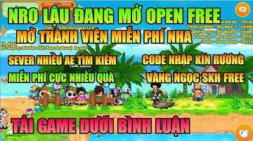 Ngọc Rồng Lậu - Trải nghiệm sv Nro Lậu open miễn phí all mở thành viên free nhận vàng ngọc free