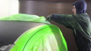 Покраска жидкой резиной 