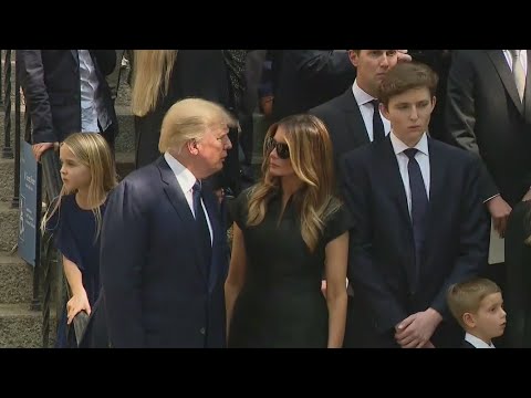 Funeral held for Ivana Trump
