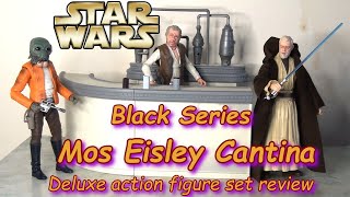 Star Wars Black Series Mos Eisley Cantina Showdown set review