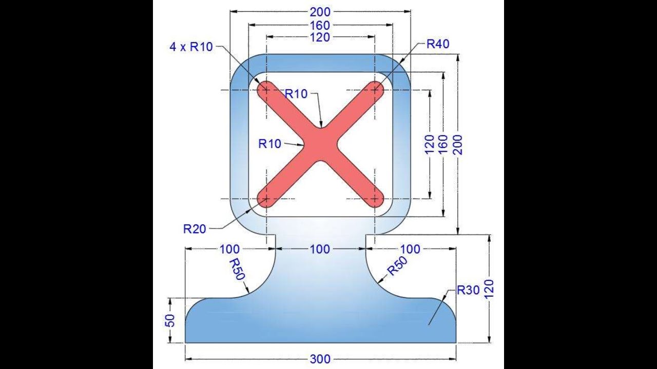 SolidWorks 2D excersise 194