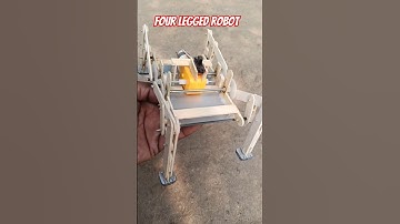 Four Legged Robot #scienceproject #shorts#ytshorts #diy