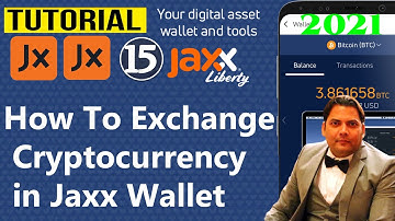 How To Excahange Cryptocurrency in Jaxx Wallet | Jaxx Wallet Tutorial