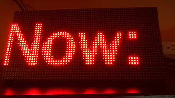 LED Matrix cactuspi weather display