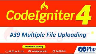 #39 Multiple File Uploading in codeigniter 4 screenshot 5