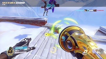 Overwatch Highlight # 1 - HILARIOUS Triple boop play with Lucio on Nepal!
