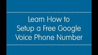 This short video tutorial will teach you how to setup a free google
voice phone number, forward messages and get email notifications when
have n...