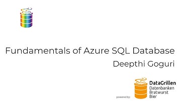 Deepthi Goguri - Fundamentals of Azure SQL Database