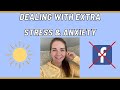 How I&#39;m dealing with more anxiety lately