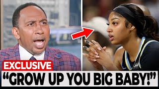Stephen A Smith PUTS Angel Reese IN HER PLACE After Her Latest Caitlin Clark STUNT!