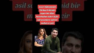 Türkan Velizade & Xəzər Süleymanlı -Bizim gecemiz (super düet hazırladım sizler üçün) Resimi