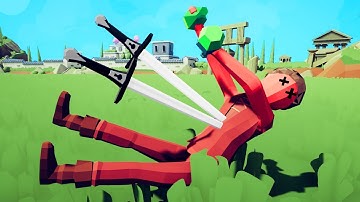 Will Larry Survive These IMPOSSIBLE Levels with God Powers? (TABS) Totally Accurate Battle Simulator