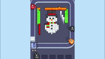 Pixel Flow Level 10 Walkthrough Solution