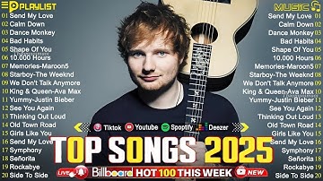 Coldplay, The Weeknd, Lady Gaga, Dua Lipa, Adele, Bruno Mars, Ed Sheeran, Maroon 5 🫧🎈 Pop Music 2025