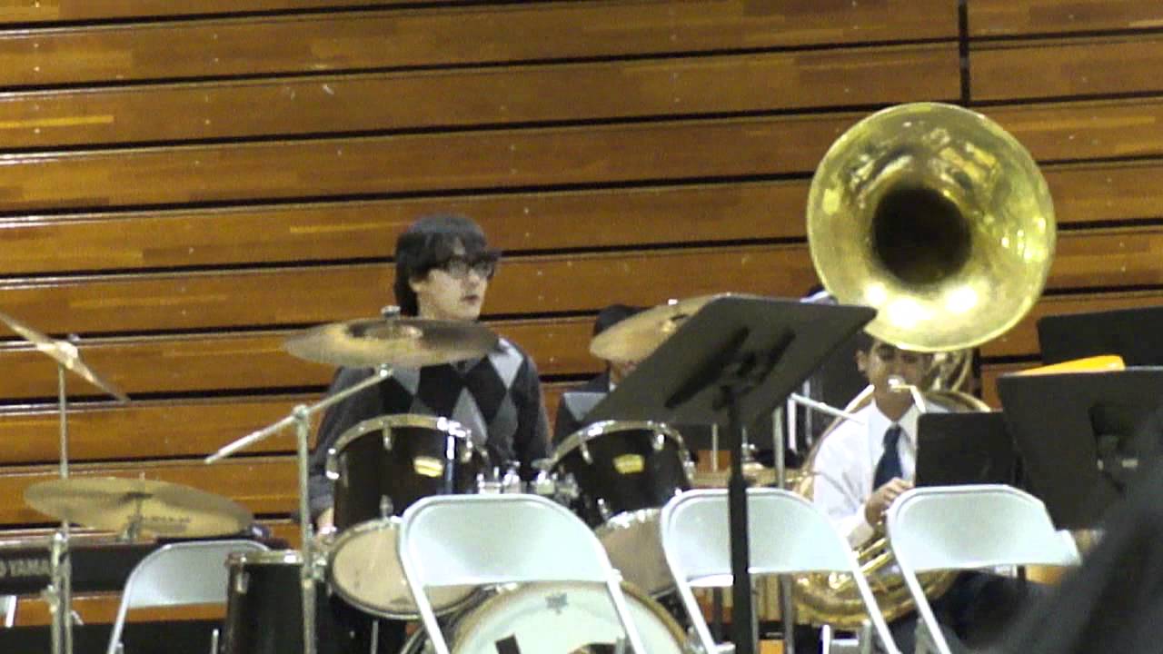 Concerto for Drum set and Concert Band (Swing Part) YouTube