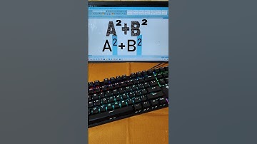 Superscript Shortcut in mS Word | Tips and Tricks #shorts #computer #keyboard #asmr
