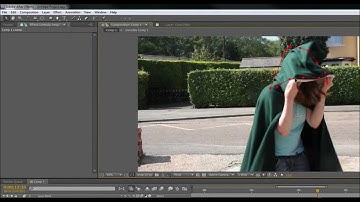 After Effects Invisible Predator Tutorial Using Masks Not Green Screen