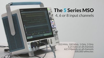 Tektronix MSO 5 - обзор возможностей серии осциллографов смешанных сигналов
