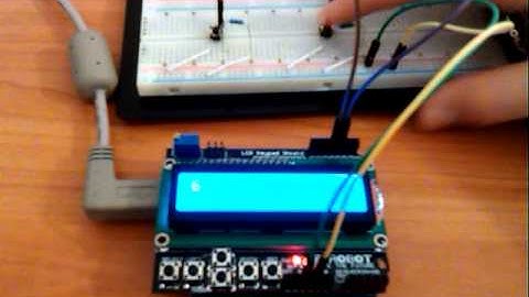 Arduino Lesson 6 - Display and Buttons