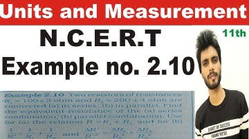 Physics ncert example 2.10 class 11th | example 2.10 physics class 11 | example 2.10 phy class 11