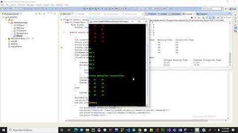 FCFS Algorithm | Live GUI Based | Java | Norway Based | Freelance Market  2020